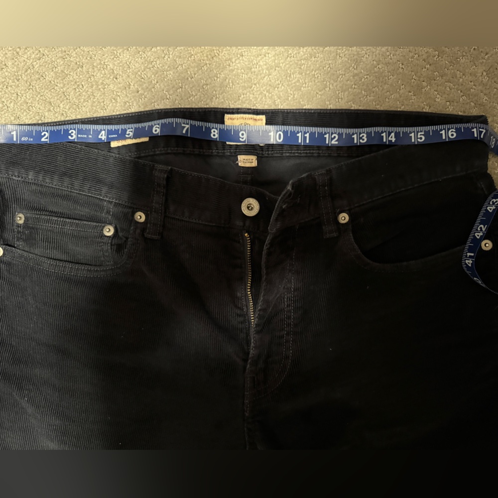J. Crew Men's Dark Blue Corduroy Pants - Picture 7 of 7